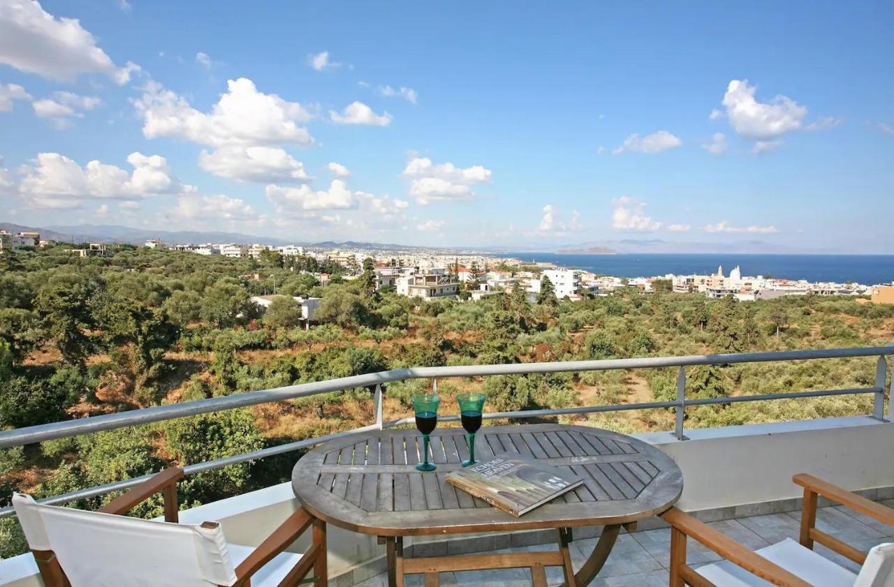 Wide-View & Quiet Apartment Chania Hanya Dış mekan fotoğraf