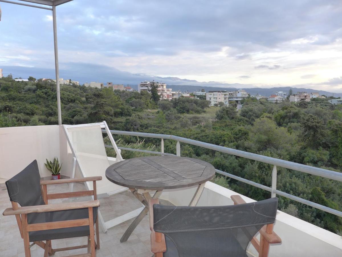 Wide-View & Quiet Apartment Chania Hanya Dış mekan fotoğraf