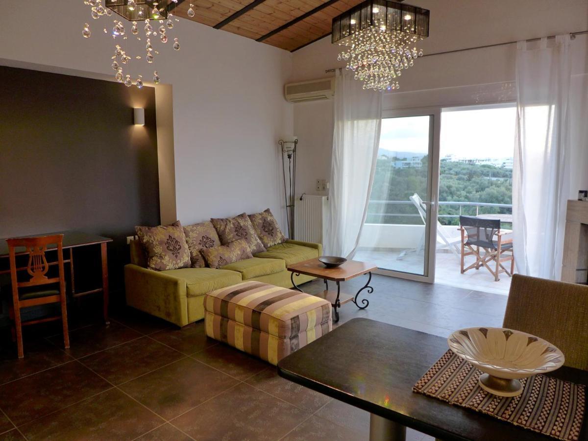 Wide-View & Quiet Apartment Chania Hanya Dış mekan fotoğraf