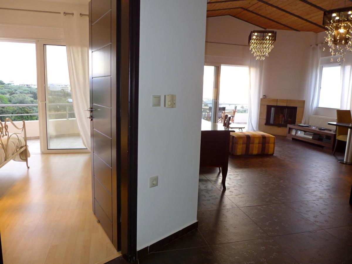 Wide-View & Quiet Apartment Chania Hanya Dış mekan fotoğraf