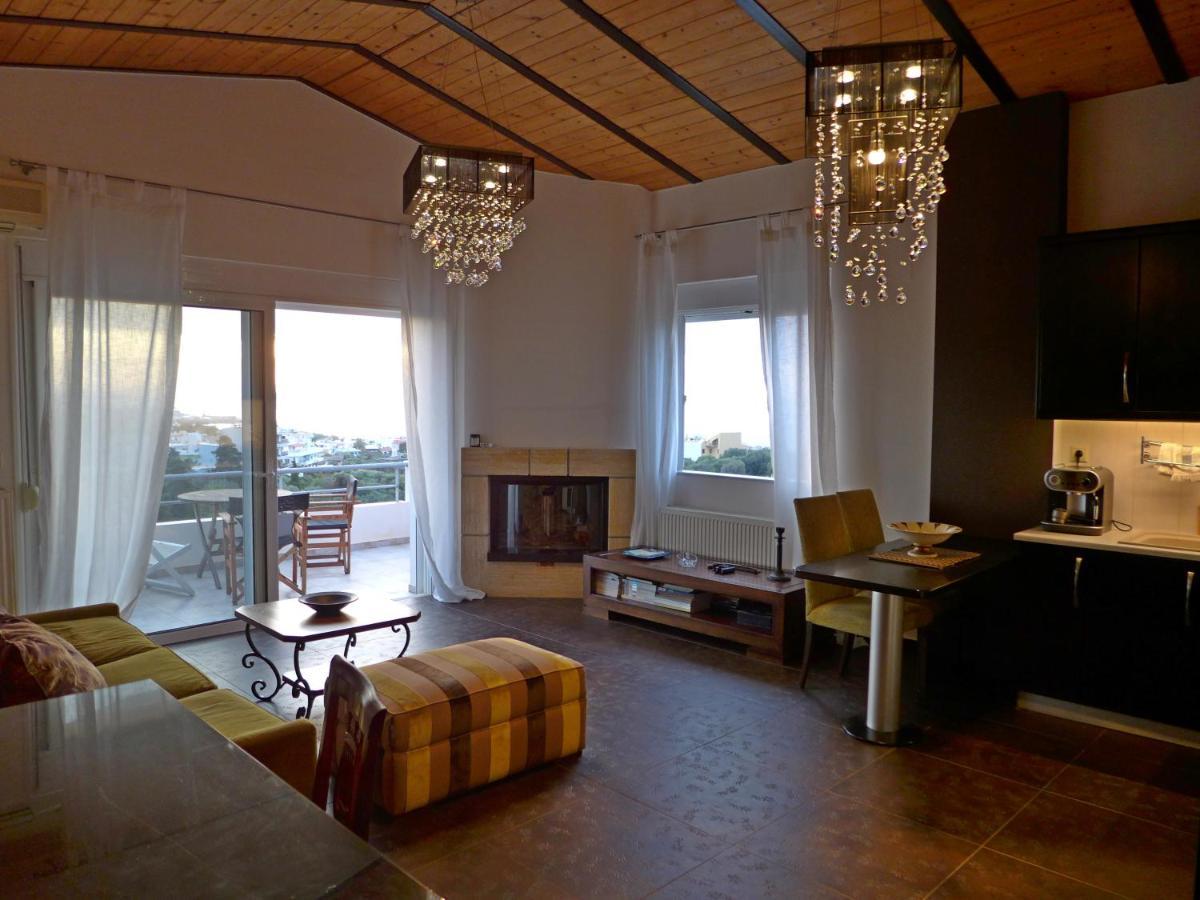 Wide-View & Quiet Apartment Chania Hanya Dış mekan fotoğraf